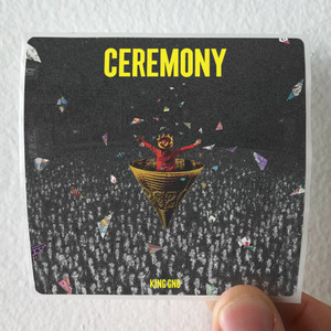King Gnu Ceremony Album Cover T-Shirt Black