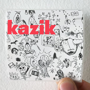 Kazik Na Zywo Na Ywo Ale W Studio Album Cover Sticker