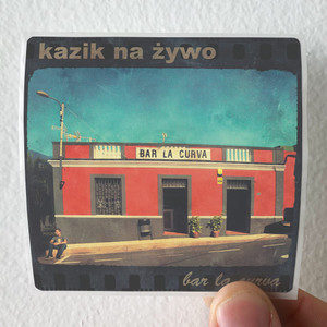 Kazik Na Zywo Bar La Curva Plamy Na Socu Album Cover Sticker