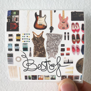 Krezip Best Of Album Cover Sticker
