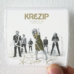 Krezip Plug It In Album Cover Sticker