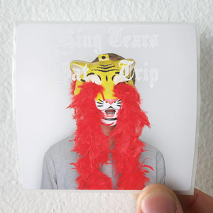King Tears Bat Trip King Tears Bat Trip Album Cover Sticker King Tears Bat Trip King Tears Bat Trip Album Cover Sticker