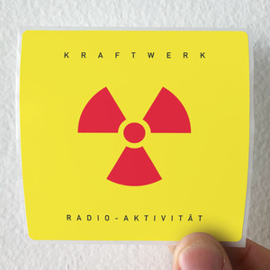 Kraftwerk Radio Aktivitt Album Cover Sticker Kraftwerk Radio Aktivitt Album Cover Sticker