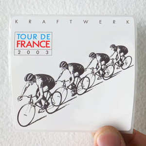 Kraftwerk Tour De France 2003 Album Cover Sticker