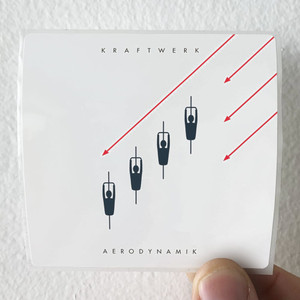 Kraftwerk Aerodynamik Album Cover Sticker Kraftwerk Aerodynamik Album Cover Sticker