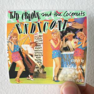 Kid Creole and the Coconuts Kid Creole The Coconuts Album Cover Sticker