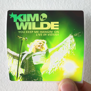 Kim Wilde You Keep Me Hangin On 2 Album Cover Sticker Kim Wilde You Keep Me Hangin On 2 Album Cover Sticker
