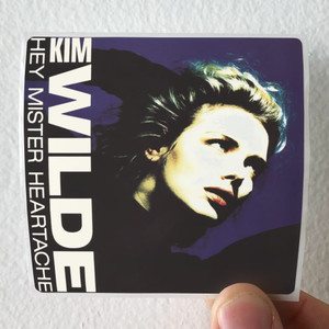 Kim Wilde Hey Mister Heartache Album Cover Sticker