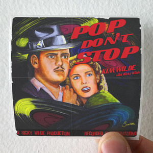 Kim Wilde Pop Dont Stop 1 Album Cover Sticker