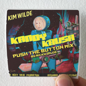 Kim Wilde Kandy Krush Album Cover Sticker