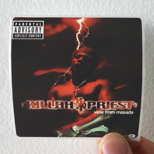 Killah Priest View From Masada Album Cover Sticker Killah Priest View From Masada Album Cover Sticker