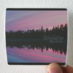 Kalmankantaja Musta Lampi Album Cover Sticker