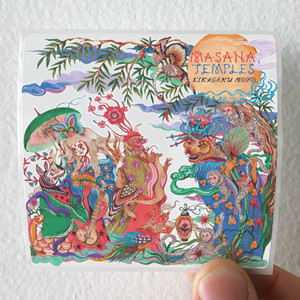 Kikagaku Moyo Masana Temples Album Cover Sticker