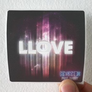 Kaskade Llove Album Cover Sticker