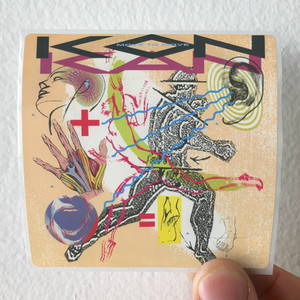 Kon Kan Move To Move Album Cover Sticker Kon Kan Move To Move Album Cover Sticker