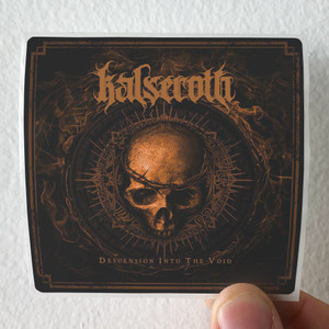 Kalseroth Descension Into The Void Album Cover Sticker