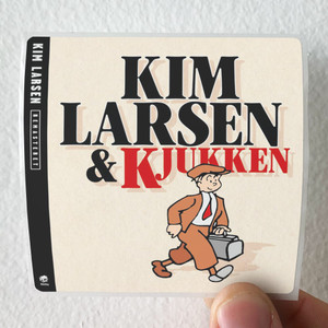 Kim Larsen and Kjukken Kim Larsen Kjukken Album Cover Sticker