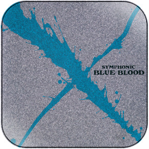 X JAPAN Symphonic Blue Blood Album Cover Sticker X JAPAN Symphonic Blue Blood Album Cover Sticker