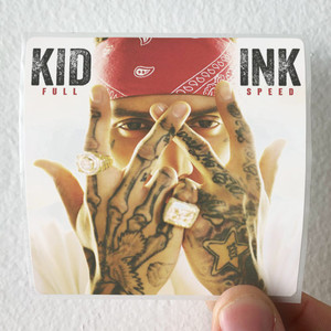 Kid Ink Full Speed Album Cover Sticker