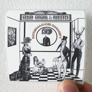 Katzenjammer Kabarett Grand Guignol Varietes Album Cover Sticker