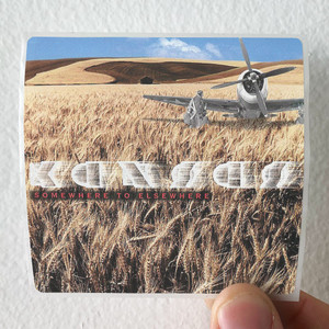 Kansas Somewhere To Elsewhere Album Cover Sticker Kansas Somewhere To Elsewhere Album Cover Sticker
