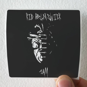 KID BRUNSWICK 4Am Album Cover Sticker