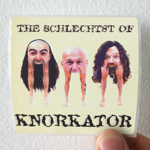 Knorkator The Schlechtst Of Knorkator Album Cover Sticker Knorkator The Schlechtst Of Knorkator Album Cover Sticker