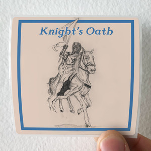 Knights Oath Knights Oath Album Cover Sticker