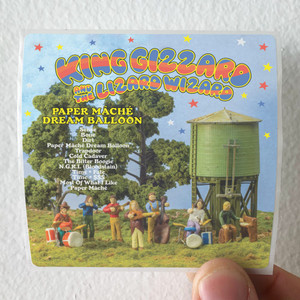 King Gizzard and the Lizard Wizard Paper Mch Dream Balloon Album Cover Sticker
