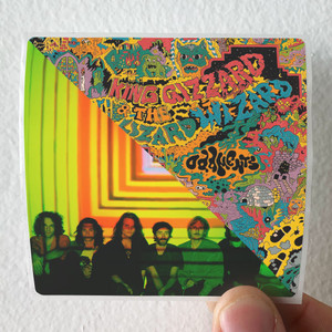 King Gizzard and the Lizard Wizard Float Along Fill Your Lungs Oddments Album Cover Sticker