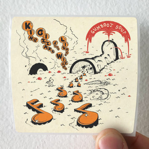King Gizzard and the Lizard Wizard Gumboot Soup Album Cover Sticker