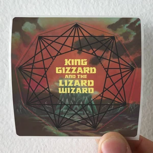 King Gizzard and the Lizard Wizard Nonagon Infinity Album Cover Sticker