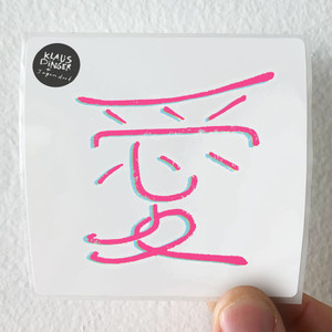 Klaus Dinger Japandorf Album Cover Sticker