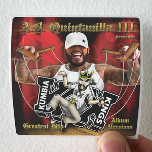 Kumbia Kings Greatest Hits Album Versions Album Cover Sticker