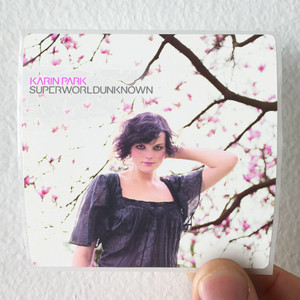 Karin Park Superworldunknown Album Cover Sticker Karin Park Superworldunknown Album Cover Sticker