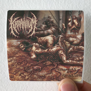 Kraanium Chronicles Of Perversion Album Cover Sticker Kraanium Chronicles Of Perversion Album Cover Sticker