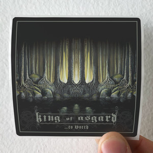 King of Asgard To North Album Cover Sticker King of Asgard To North Album Cover Sticker