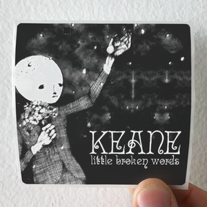 Keane Little Broken Words Album Cover Sticker Keane Little Broken Words Album Cover Sticker