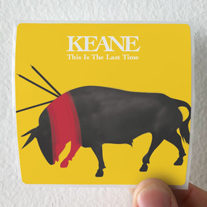 Keane This Is The Last Time Album Cover Sticker Keane This Is The Last Time Album Cover Sticker