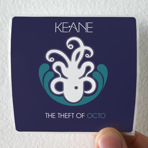 Keane The Theft Of Octo Album Cover Sticker