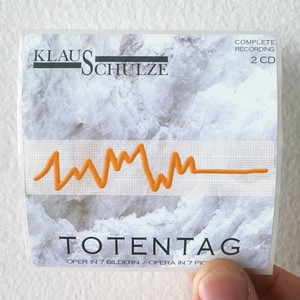 Klaus Schulze Totentag Album Cover Sticker