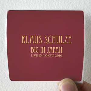Klaus Schulze Big In Japan Album Cover Sticker Klaus Schulze Big In Japan Album Cover Sticker