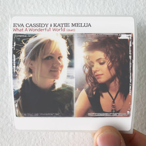 Katie Melua What A Wonderful World Album Cover Sticker Katie Melua What A Wonderful World Album Cover Sticker