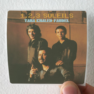 Khaled 123 Soleils Album Cover Sticker