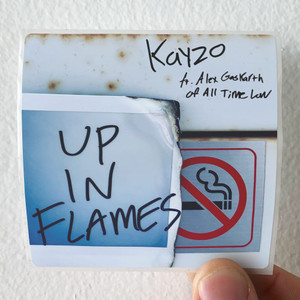 Kayzo Up In Flames Album Cover Sticker