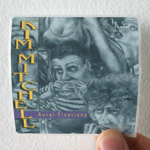 Kim Mitchell Aural Fixations Album Cover Sticker