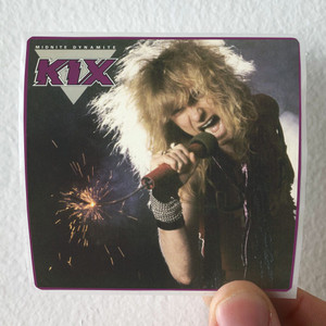 Kix Midnite Dynamite Album Cover Sticker