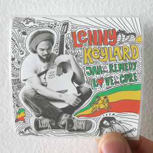 Lenny Keylard Jah Is The Remedy Love Is The Cure Album Cover Sticker Lenny Keylard Jah Is The Remedy Love Is The Cure Album Cover Sticker