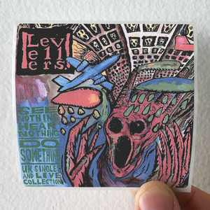 Levellers See Nothing Hear Nothing Do Something Album Cover Sticker Levellers See Nothing Hear Nothing Do Something Album Cover Sticker