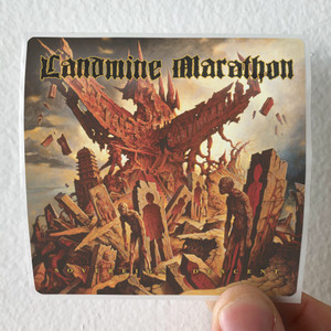 Landmine Marathon Sovereign Descent Album Cover Sticker Landmine Marathon Sovereign Descent Album Cover Sticker